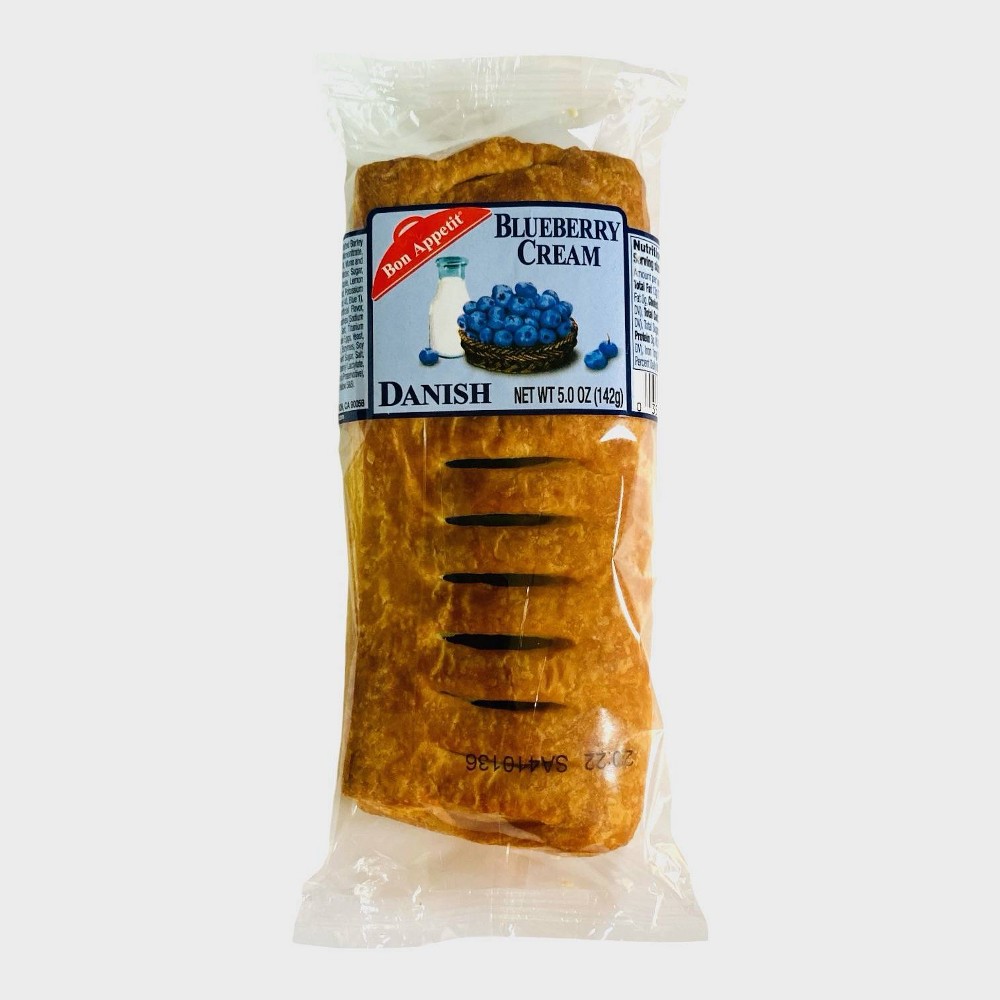 Bon Appetit Bakery Blueberry Cream Cheese Danish - 5oz