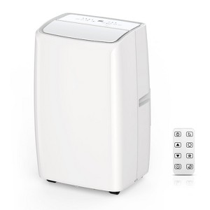 14000BTU Portable Air Conditioner - Cools Rooms Up to 700 Sq.Ft, With Dehumidifier, Fan Modes, Remote Control, 24Hrs Timer, and Moveable Whe - 1 of 4