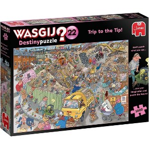 Jumbo Toys Wasgij 1,000 Piece Jigsaw Puzzle: Destiny 22 - A Trip to the Tip - 27" x 19" - 1 of 4