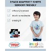 Thomas & Friends 2 Pack T-Shirts Sensory Friendly Toddler Sizes (2T - 5T) - 2 of 4