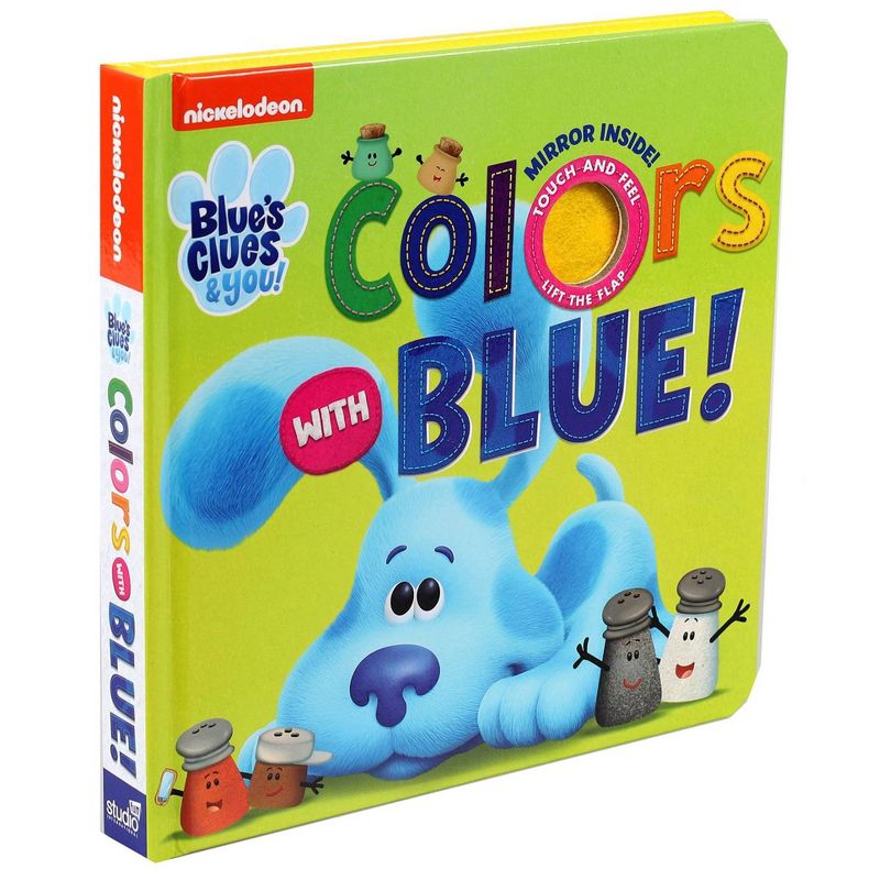 Blue&#39;s Clues Colors with Blue Felt Flap Book (Board Book), 1 of 6