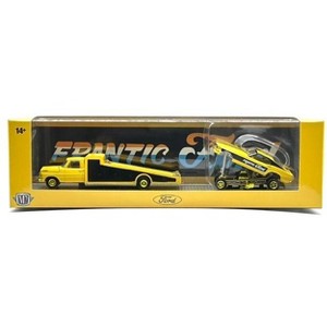M2 Machines Chase 1969 Ford F350 Ramp Truck & 1969 Ford Mustang Funny Car Haulers - 1 of 3