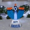 Gemmy Airblown Inflatable Outdoor Hanukkah Candles, 3.5 ft Tall, Multicolored - image 2 of 4