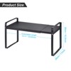 Unique Bargains Bathroom Kitchen Expandable Metal Cabinet Shelf Organizers Racks - 2 of 4