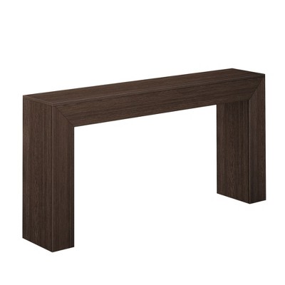 Walnut 66'' Solid Wood Console Table with Storage