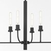 Quorum Lighting Sheridan 8 - Light Chandelier in  Matte Black - 2 of 4