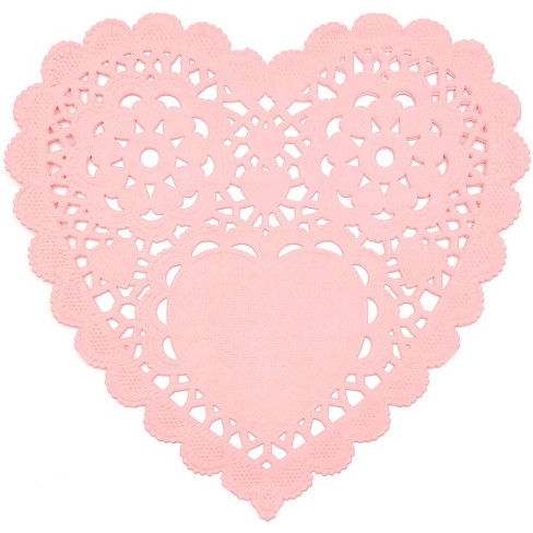 pink heart shaped