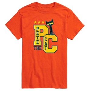 Men's - Pete the Cat - Collegiate Short Sleeve Graphic T-Shirt - 1 of 4