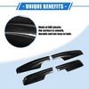 Unique Bargains Car Roof Rack Side Rails End Cover Cap Compatible for Toyota Highlander 2001-2007 Black 4pcs - 3 of 4