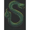 Harry Potter Slytherin Two Puff Ink Men's Black Tee - 2 of 2