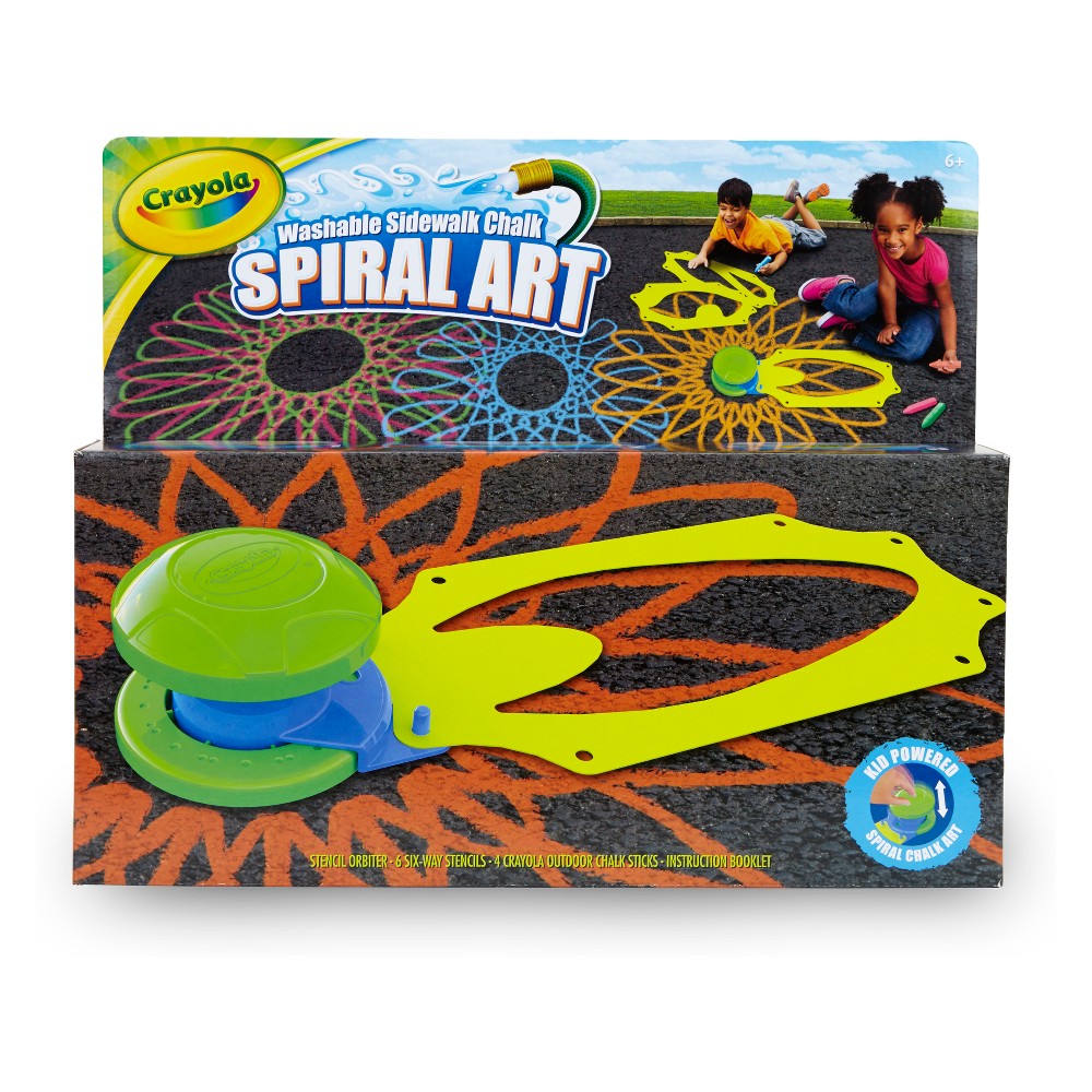 UPC 071662510152 product image for Sidewalk Chalk Spiral Art Kit - Crayola, Multi-Colored | upcitemdb.com