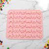 Unique Bargains Candy Making Moulds 36-Cavity Bow Tie Collection Candy Mould Hand Wash 7.87"x6.65"x0.43" 1 Pc - 2 of 4