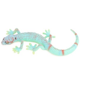 Collectible Wildlife Gifts | Tokay Gecko, Museum Quality, Hand Painted, Rubber Lizard,  Reptile, Diorama, Toy,  Gift,    8 Inches.  CH780 BB182 - 1 of 4
