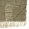 Saro Lifestyle Long Table Runner With Striped Design, Beige, 16" x 72" - 2 of 3