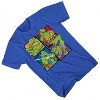 Boys Ninja Turtles Group Shirt - Straight From The Sewer - TMNT Throwback Classic T-Shirt - 4 of 4