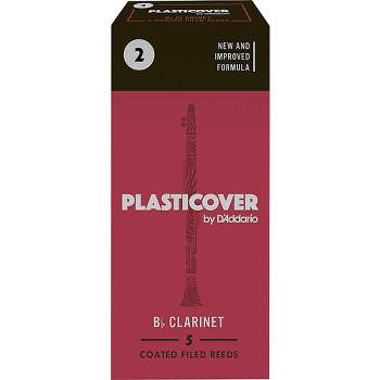 Rico Plasticover Bb Clarinet Reeds Strength 2 Box of 5