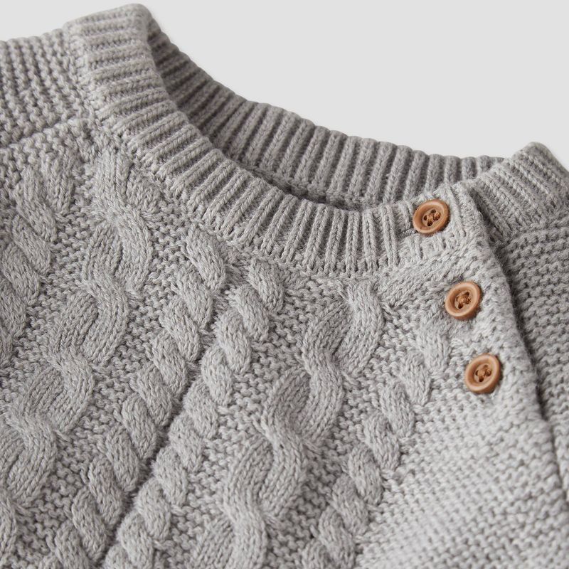Little Planet by Carter’s 2pc Baby Sweater Set - Gray, 2 of 5