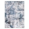 Abstract Machine Washable Rug with Non Slip Backing Ultra-Thin Non Shedding Stain Resistant Indoor Carpet for Living Room Bedroom Dining Room - 3 of 4