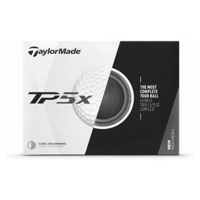 TaylorMade TP5x Golf Balls - 12pk