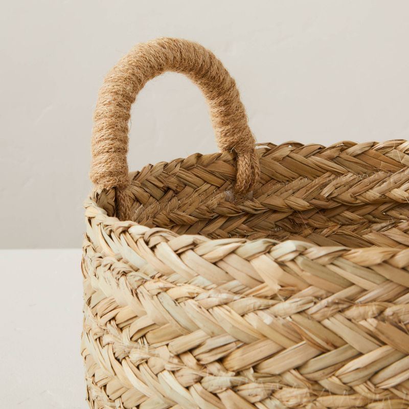 Braided Grass Storage Basket - Hearth & Hand™ with Magnolia, 4 of 8