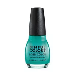 Sinful Colors Bold Color Nail Polish - Rise and Shine Blue - 0.5 fl oz