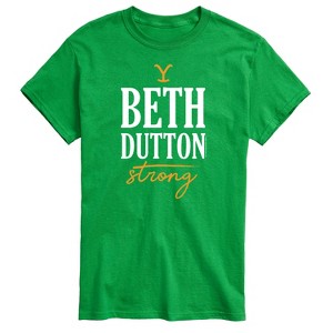 Men's - Yellowstone - Beth Dutton Strong Short Sleeve Graphic T-Shirt - 1 of 4