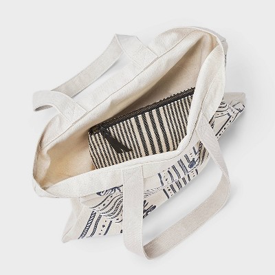 Сумки Universal Thread Canvas Sea Life Magazine Tote Handbag - Universal Thread™ Multi — фото 4