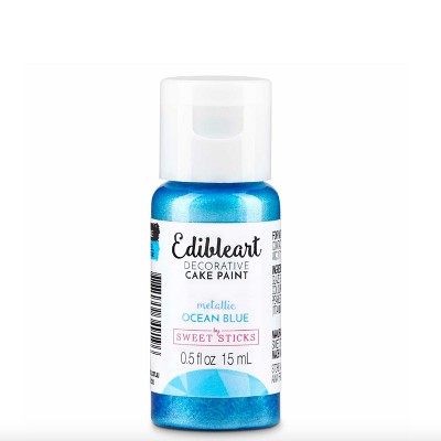 Sweet Sticks Edible Art Metallic Food Paint, 15ml