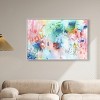 Art Remedy Doll Memories - Rainbow Vibes Colorful Abstract Wall Art Framed - 2 of 4