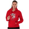 Cute Betty Boop Christmas Holiday Hoodie Sweatshirt Women Brisco Brands - 4 of 4