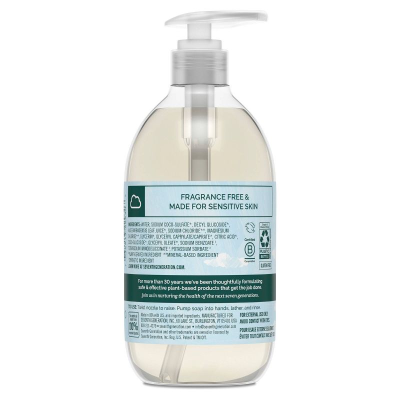 Seventh Generation Free &#38; Clean Liquid Hand Soap - 12 fl oz, 3 of 9
