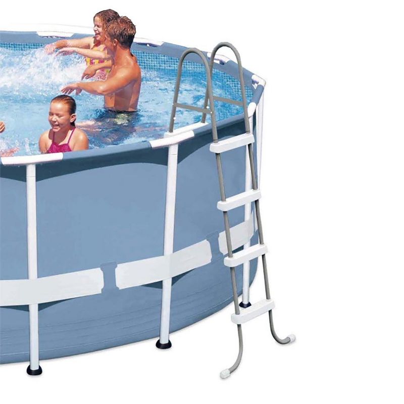 Intex Steel Frame Above Ground Pool Ladder & Intex 15 Ft Above Ground Pool Cover, 5 of 7