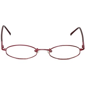 Calabria FlexPlus 84 Brown Designer Blue Light Blocking Glasses Ladies Oval 46mm - 1 of 4