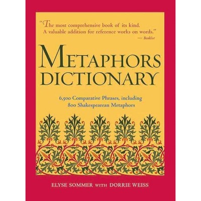 Metaphors Dictionary - by  Elyse Sommer (Hardcover)