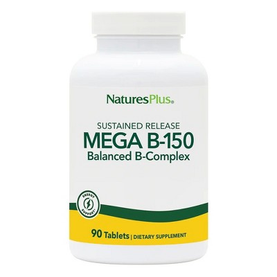 Mega B-150 Time Release by Nature's Plus  -  90 Sustained Release Tablet