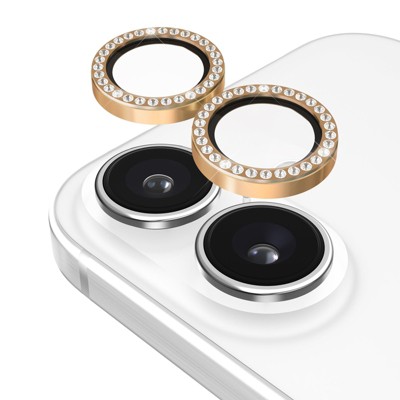 kate spade new york Apple iPhone 16 Series Camera Lens Protector - Set in Stone Gold