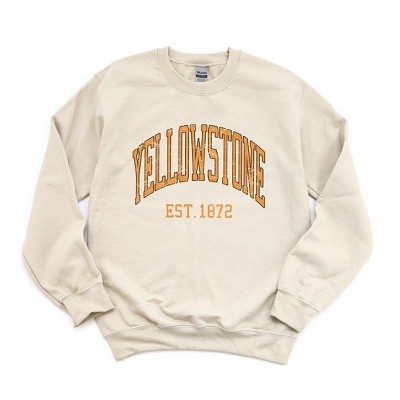 Simply Sage Market Women's Graphic Sweatshirt Yellowstone Est. 1872