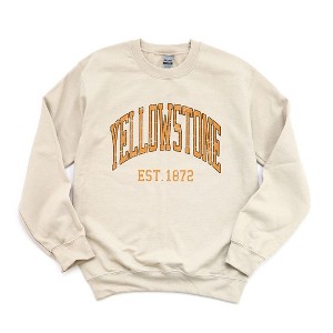 Simply Sage Market Women's Graphic Sweatshirt Yellowstone Est. 1872 - 1 of 4