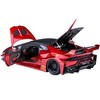 Lamborghini Huracan GT "LB-Silhouette Works" Hyper Red Metallic with Black Top 1/18 Model Car by Autoart - 2 of 4