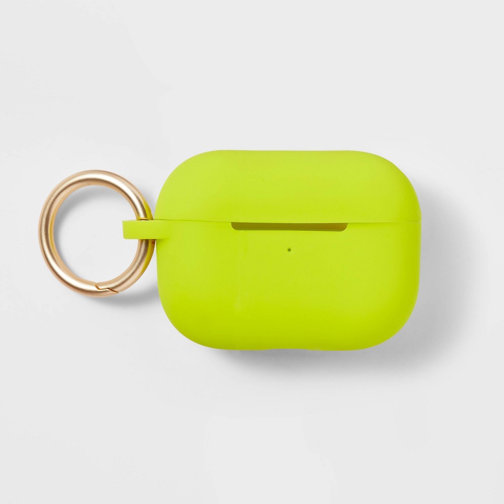 Apple AirPods Pro Silicone Case with Clip - heyday™ Lime Green
