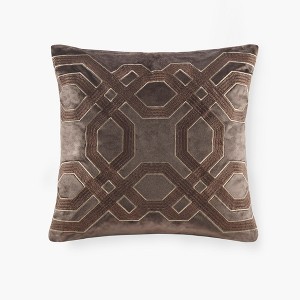 LIVN CO. Traditional Braided Square Decorative Pillow - 1 of 4