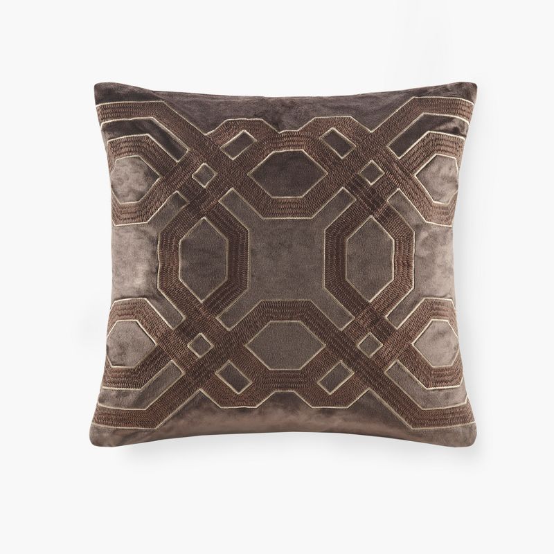LIVN CO. Traditional Braided Square Decorative Pillow, 1 of 6