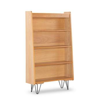 48.75" Perry Modern Multi Reversible Panel 4 Shelf Bookcase - Linon