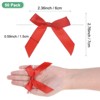 Unique Bargains Polyester Multipurpose Use Durable Flexible Gift Wrap Bows 50 Pcs - 3 of 4