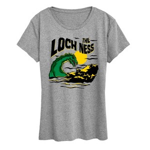 Women's - Instant Message - The Loch Ness Short Sleeve Graphic T-Shirt - 1 of 4