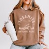 Simply Sage Market Women's Lightweight Garment Dyed Graphic Sweatshirt Yosemite National Park - 2 of 4