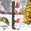 The Lakeside Collection Lighted Christmas Gnome Snow Gauge - 2 of 4