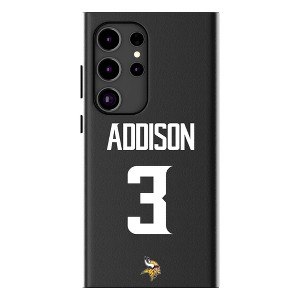 Keyscaper Jordan Addison Minnesota Vikings 3 Game Tactic MagSafe Compatible Cell Phone Case for Galaxy S24 Plus - 1 of 4