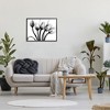 Stupell Industries Modern Tulip Blossom Abstract Monochrome Silhouette Photography, 24" x 30" - 2 of 4