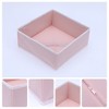 Unique Bargains Fabric Collapsible Storage Organizer Storage Bin 6 Pcs - 2 of 4
